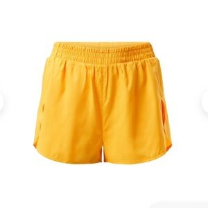 Girlfriend Collective Trail Short Citrine Yellow Limited Edition